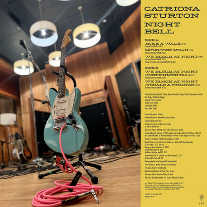 Catriona Sturton - Night Bell (12" vinyl single 45 RPM)