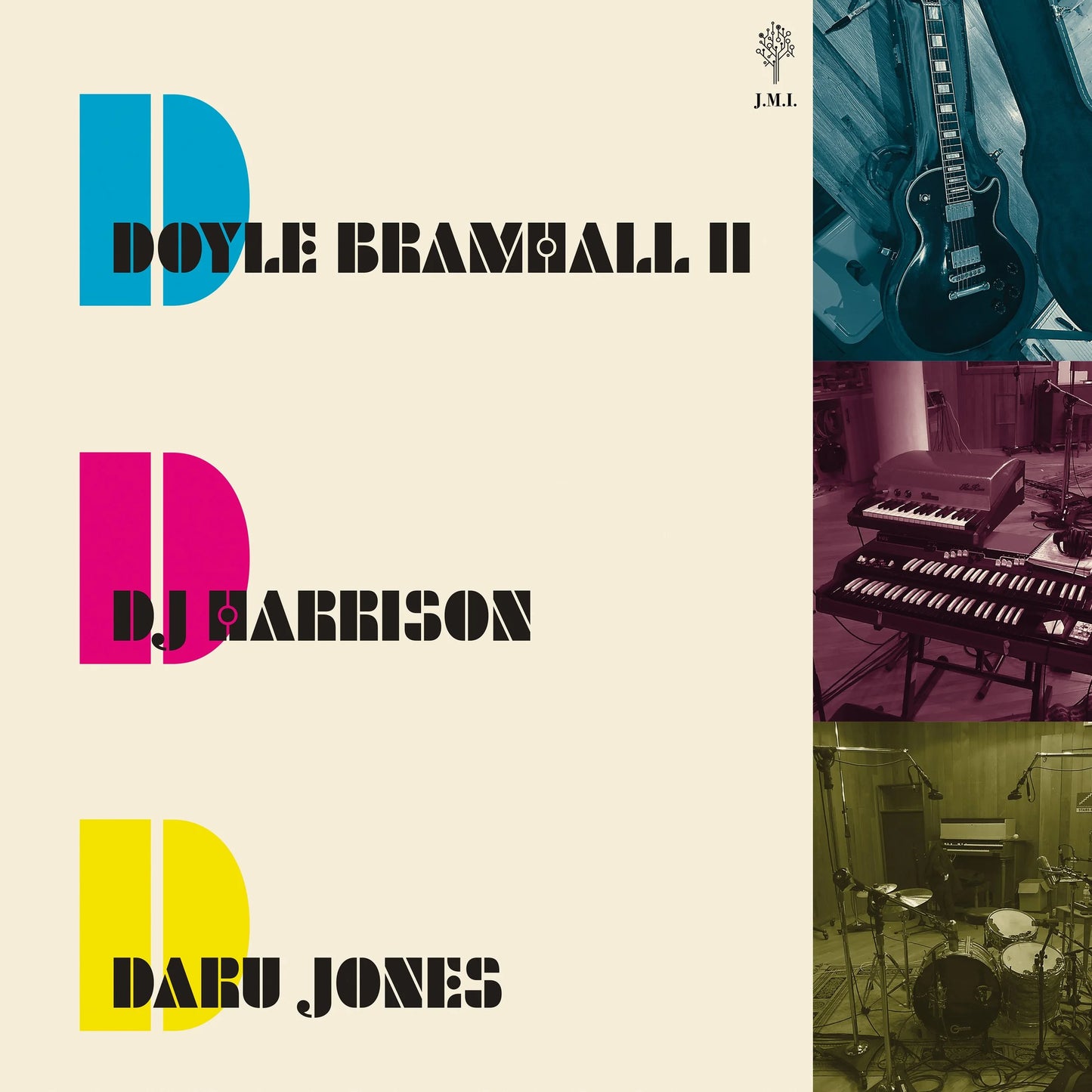 Doyle Bramhall II, DJ Harrison, Daru Jones - When The Music's Over (12" vinyl single 45 RPM)