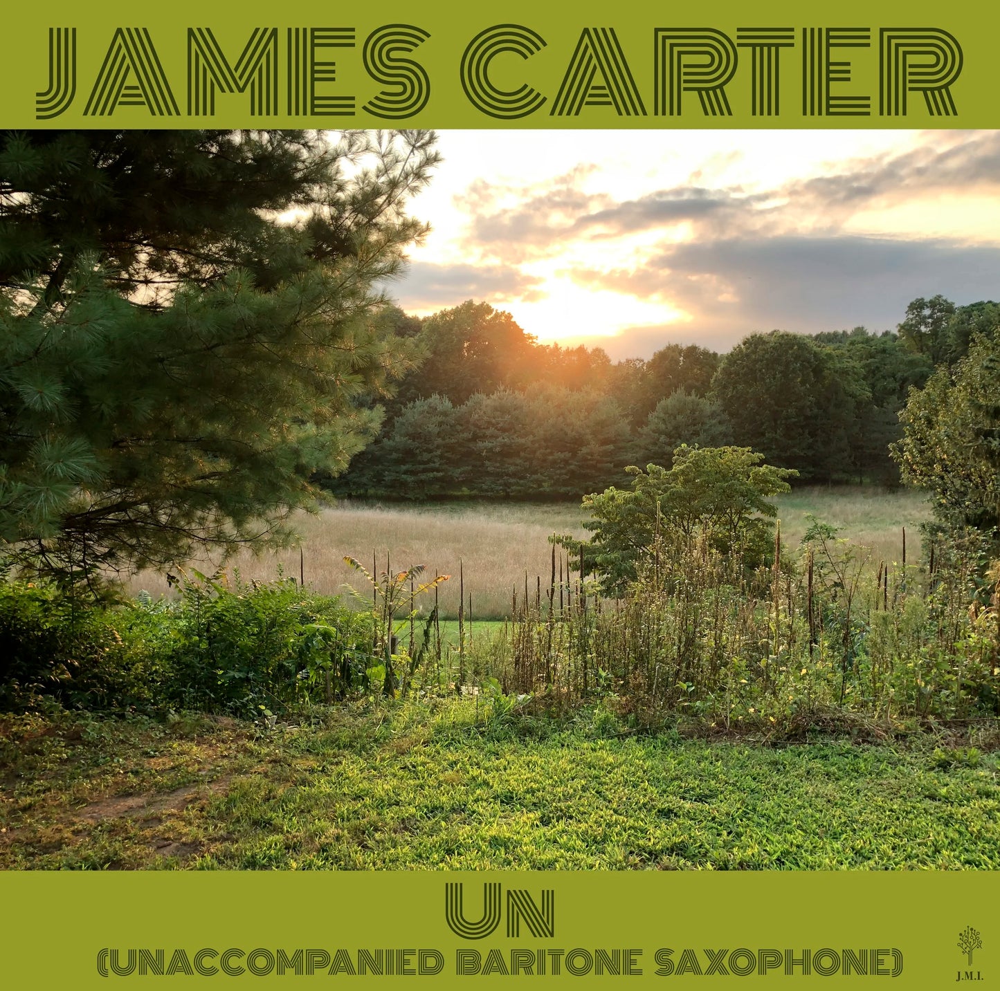 James Carter  - UN (Unaccompanied Baritone Saxophone) (12" vinyl LP)