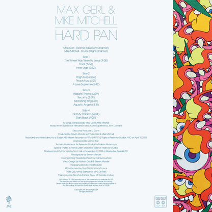 Max Gerl & Mike Mitchell - Hard Pan (Double 12" vinyl LP 45 RPM)
