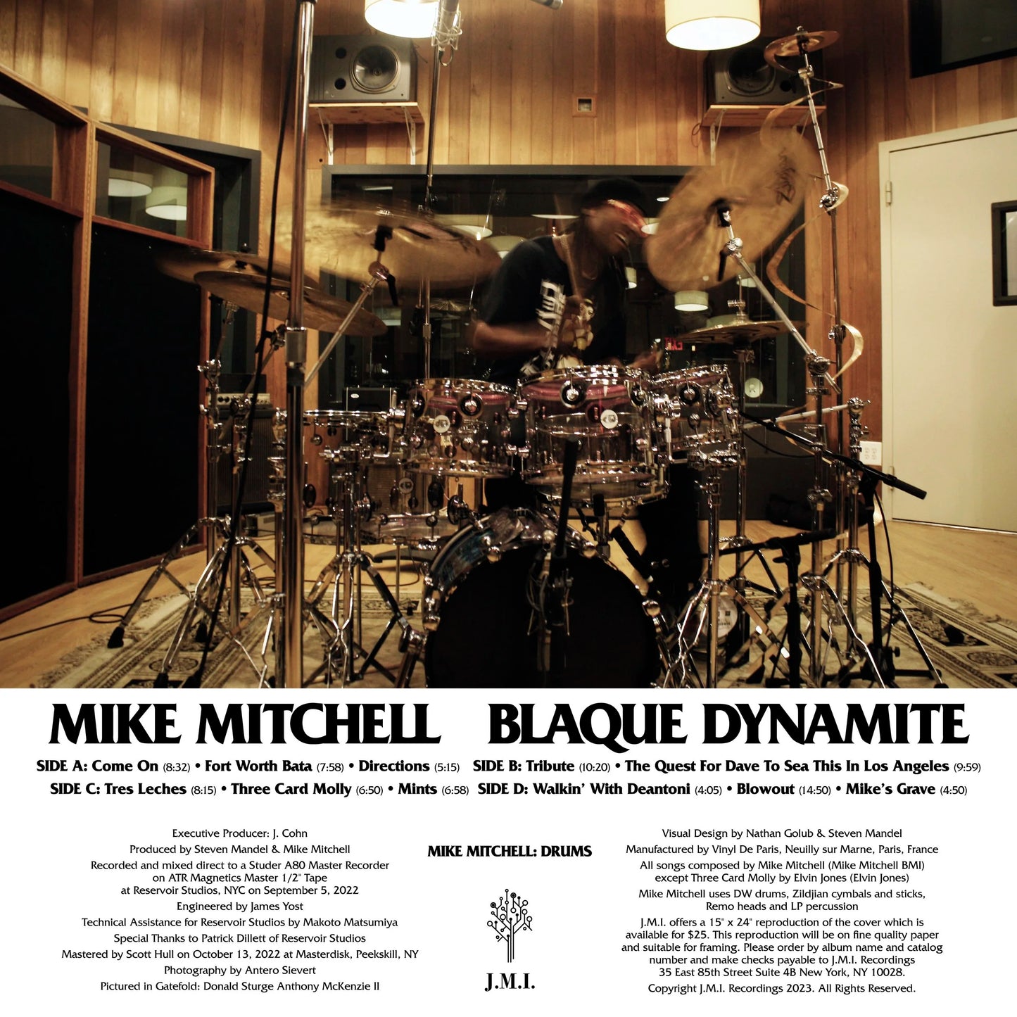 Mike Mitchell - Blaque Dynamite (Double 12" vinyl LP)