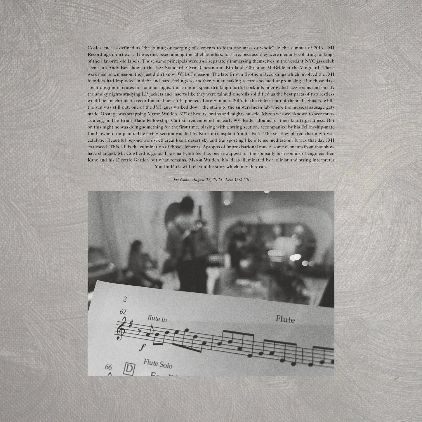 Myron Walden - Flutes & Strings (12" Vinyl LP)