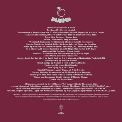David Murray, Questlove, Ray Angry - PLUMB (4-LP Box Set)
