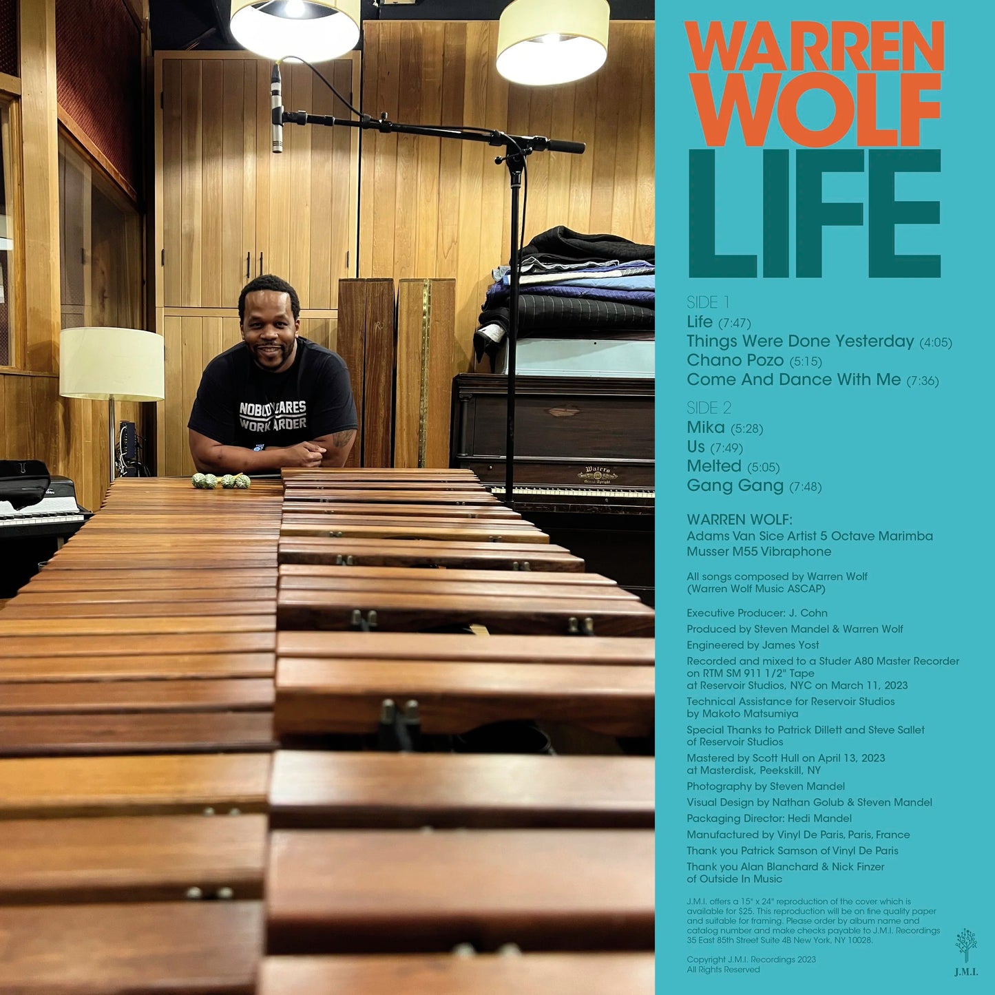 Warren Wolf - Life (Double 12" vinyl LP 45 RPM)